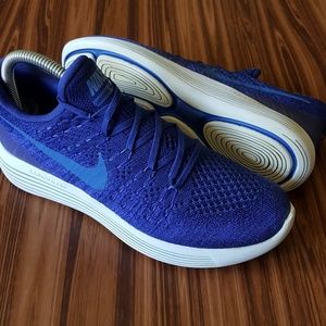 NIKE LUNAREPIC RUNNING SHOES VIOLET PURPLE 7.5